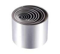 iplusmile Emporte-pièces Ronds pour Découpe Précise Ensemble de 12 en Acier Inoxydable Moules Cercle Miniatures pour Argile et Pâte à Biscuits Lors de Fêtes D'anniversaire
