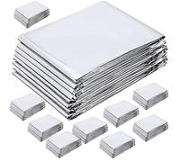 iplusmile Film Réfléchissant pour Plantes Argenté 12 Sheets en EVA Et Aluminium Film À Effet Réfléchissant pour Camping Et Jardinage Extérieur