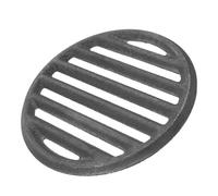 iplusmile Fonte Grille de Barbecue Cuisson Uniforme, Noir, Ronde, 1 Pièce | Fonte Robuste, Rétention de Chaleur, pour Petit Foyer au Charbon, Grillades de Table et Camping