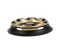 iplusmile Grille de Brûleur à Gaz Support pour Wok en Acier Inoxydable Couvercle de Foyer Accessoire Cuisinière Gaz pour Camping Randonnée Cuisson Extérieure