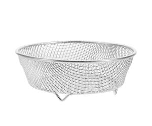 iplusmile Grille Ronde Suspendue en Acier Inoxydable pour Four et Viande | Design Vertical Peu Encombrant, Cuisson Homogène, Accessoire Polyvalent pour Barbecue Maison et Cuisines Compactes