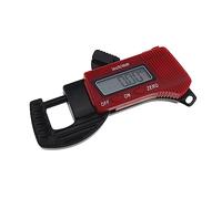 iplusmile Jauge Épaisseur Numérique Portable Micromètre Digital Avec Écran Lcd Rouge Pour Mesure De Film