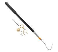 iplusmile Kit Extension Pratique Système D'abaissement D'échelle de Grenier en Acier Inoxydable Crochet 1 Set Facile à Utiliser pour Garages et Entrepôts