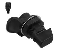 iplusmile Loquet à Bouton-poussoir sans Clé pour Placard et Armoire Verrou Plastique Usage Gauche et Droit Fermeture Sécurisée et Facile à Utiliser