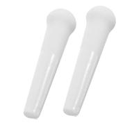 iplusmile Lot de 2 Set de Pilons à Aliments en Porcelaine 10 Cm, Outil de Fermentation Alimentaire Polyvalent en Céramique, Pilon à Ail Manuel Cuisine, Broyage Médicinal et Préparation de Repas