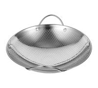 iplusmile Mini Pot en Nid D'abeille en Acier Inoxydable Poignées Antidérapantes, Léger et Facile à Transporter pour Cuisiner du Riz Viande Mijotée