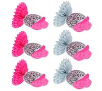 iplusmile Ornement de Fête Chapeau de Cowboy en Papier Pliable Style Disco, Décoration de Table pour Soirée Nouvel An Accessoires Photo, 1 Set