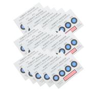 iplusmile Pack de 200 Cartes Indicatrices D'humidité en Papier et Plastique pour Détection Instantanée de L'humidité, Portable, pour Stockage Pharmaceutique et Bagages