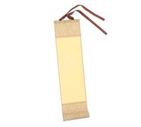 iplusmile Parchemin en Tissu Beige Vintage pour Décoration Murale Polyvalente, Rouleau Rétro Élégant et Vierge pour Calligraphie et Peinture à Domicile