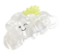 iplusmile Pinces à Cheveux en Acétate Beige pour Femmes, Forme Chic, Forte Flexibilité et Difficile à Casser, Accessoires Coiffure Cuisine et Travail