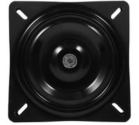 iplusmile Plaque Pivotante Solide en Métal pour Tabouret de Bar Pivotant Roulement à Billes, Base de Remplacement Robuste pour Meubles et Meubles TV