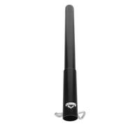iplusmile Rallonge de Sapin de Noël Réglable, Tube Métal, 14,8 Pouces | Montage Simple avec Vis, Calibre 3,2cm et Inférieur 3cm, Bureau, Noir