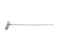 iplusmile Règle Guide pour Scie Circulaire en Acier Inoxydable 40cm, | Mesures Gravées Nettes, Format Compact et Portable, Base Antidérapante, Usage Atelier, Chantiers, Petits Projets