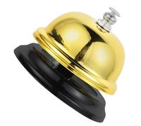 iplusmile Sonnette de Service Cloche de Contrepoids Dorée, Cloche D’appel pour Bureau et Salle de Classe, Jeu Interactif D’entraînement la Concentration des Élèves, Accessoire Scolaire