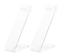 iplusmile Support À Chaussures Acrylique Transparent 2 Pièces 6.69X4.72X1.97 Pouces Présentoir Incliné Pour Sandales Talons Sneakers Exposition Magasins Et Centres Commerciaux