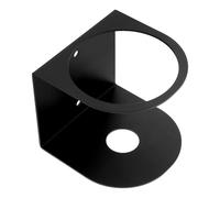 iplusmile Support Mural Organisateur Solide et Pratique en Acier Inoxydable pour Flacon Pulvérisateur Noir pour Bouteille Spray, pour Garage et Espace de Travail