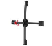 iplusmile Support Pliable pour Sapin de Noël en Acier Inoxydable, Noir | Base Robuste à Jambes Croisées Épaissies, Usage Extérieur pour Jardin et Décoration Festive, Stabilité Renforcée