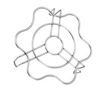 iplusmile Support Vapeur Résistant pour Œufs et Légumes en Acier Inoxydable Multifonction Léger Panier à Vapeur Cuisine et Autocuiseur pour Œufs et Légumes