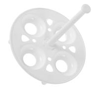 iplusmile Supports à Œufs Vapeur 2 Pièces Résistants à Haute Température pour Cuisson Œufs Vapeur et Eau, Compatibles Friteuse à Air, Design Compact pour Espaces la Cuisine Réduits