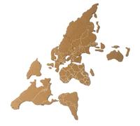 iplusmile Tableau en Liège Carte du Monde, Autocollant Mural Marron | Carte du Monde Voyage, Décor Mural Diy, Photo Suspendue, Usage Simple Couleur Aléatoire