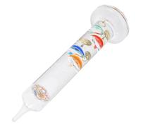 iplusmile Thermomètre de Galilée Décoratif Flottant avec Boules Colorées et Étiquettes Dorées Indicateur de Température Élégant pour Bureau et Intérieur Cadeau Original pour Famille et Amis