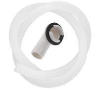 iplusmile Tuyau de Vidange Du Climatiseur 1 Mètre avec Raccord 20 Mm, Tube Transparent en Pvc pour Unités Mini Split Et Climatisation Fenêtre, Kit Évacuation Eau pour Usage Domestique Et Bureau
