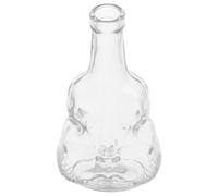 iplusmile Vase à Fleurs Transparent Verre Forme Violon Vase Soliflore Design Moderne pour Plantes Hydroponiques et Décorations Intérieures pour Bureau et Chambre