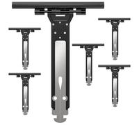 ipow Lot de 6 Attache Souple Volet Roulant en Acier et Nylon,155mm Ressort de Suspension Universel pour Fixation de Lame Volet Roulant Électrique/Manuel/Solaire,Accroche Tablier Compatible avec Somfy