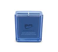ipuro - Bougie parfumée décorative Ipuro Sunny Beachtime - Bougies parfumées minimalistes et épurées dans un verre - Bougies parfumées intenses avec des notes pétillantes et fraîches - Bougie élégante