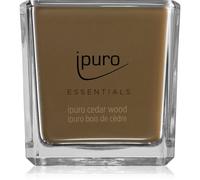 ipuro Essentials Cedar Wood bougie parfumée 125 g