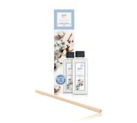 ipuro Essentials Cotton Fields recharge pour diffuseur d'huiles essentielles + bâtons de recharge pour diffuseur d'huiles essentielles 200 ml