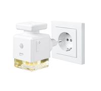 ipuro Essentials Electric Scent Plug - Prise de Parfum avec détecteur de Mouvement - 3 Niveaux de Parfum et lumière d'ambiance LED - Diffuseur de Parfum Rechargeable pour Prise de Courant - Diffuseur