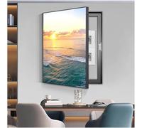 IQOAIJ Cache Tableau Electrique Cache Compteur Électrique D'intérieur Créativité Cacher Le Comptoir Couvercle Boîte de Distribution Peinture Décorative,05,50X70CM