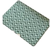 IRFHDCX Tapis De Bain Tapis de Sol à Texture Circulaire incurvée, en Flanelle Douce, antidérapant, Absorbant, for Salle Bain, Chambre Coucher, décoration la Maison(Color8,80x120cm)