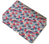 IRFHDCX Tapis De Bain Tapis de Sol à Texture Circulaire incurvée, en Flanelle Douce, antidérapant, Absorbant, for Salle Bain, Chambre Coucher, décoration la Maison(Color3,80x120cm)