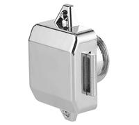 Irfora Bouton Poussoir pour Tiroir, Finition Argent élégante | Alliage de zinc durable, facile à installer, Idéal pour la quincaillerie marine, Tiroirs de meubles