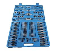 Irfora Carbon Steel Taps and Dies Set with Wrenches | Matériaux durables, Clés à molette, Comprend plusieurs tailles, Idéal pour le filetage, Trousse à outils robuste