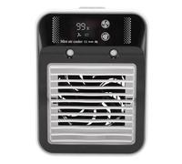 Irfora Climatiseur Portatif à Faible Bruit de Refroidisseur D'air de Bureau avec la Brume pour des Bureaux et le Camping 3000mAh Rechargeable 6.5x4.6x8.5in