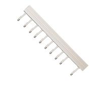 Irfora Crochet Mural de Cuisine, Design en Aluminium Spatial (10 Hooks | Utilisation multifonctionnelle, installation rapide, conception sans perforation, matériau résistant à l\'érosion