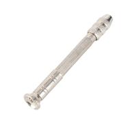 Irfora Perceuse à Main avec 10 Forets, Outil en Alliage Durable | Taille compacte, large plage de mandrins de 0,3 mm à 3,6 mm, idéal pour les circuits imprimés, les bijoux et les montres.