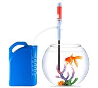 Irfora Pompe de Transfert D'eau, Haute ténacité et fiabilité (Red) | Fabriqué en PE, Facile à utiliser, Multi-usage pour l\'eau, l\'huile, Conception compacte, Trou de suspension