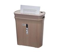 Iris Ohyama, Destructeur de documents / broyeur papier, 8 feuilles, P8GCD, Couleur bois