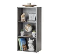 Iris Ohyama, Étagères, Bibliothèque, Meuble d'appoint - CX-3- Chêne Gris - L29 x P41.4 x H87.9 cm