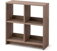 Iris Ohyama, Meuble, étagère de rangement, Bibliothèque, Modulable, WOS--4, Marron Cendré, L26.5 x P68.9 x H75.8 cm Marron