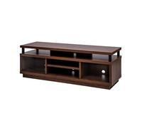 Iris Ohyama, Meuble TV, Meuble tele, Banc TV, Ecran jusqu'à 55 pouces, OTS-125M, Marron, L38 x P126 x H41.5 cm