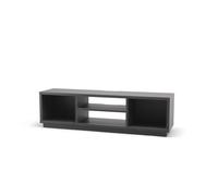Iris Ohyama, Meuble TV, Meuble tele, Banc TV, Ecran jusqu'à 65 pouces, OTS-150S, Chêne noir, L36 x P150 x H41.5 cm