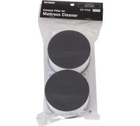 Iris Ohyama, Woozoo Lot de 2 filtres d'évacuation, Élimine 95% des particules de 0,3m, Acariens, allergènes et poussières, Grade de filtre F9, Pour IC-FAC2 - Quilt Cleaner Exhaust Filter CF-FH2 - Noir
