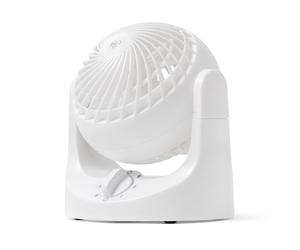 Iris Ohyama Woozoo Petit Ventilateur, Silencieux 28dB, 3 Vitesses, Blanc, PCF-HE10N