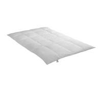 Irisette Nora Couette d'hiver Chaude Coton 100% Duvet avec Sac de Rangement, 155 x 220 cm, Blanc