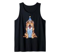 Irish Wolfhound Let's Pawty Fête d'anniversaire pour Amoureux des Chiens Débardeur